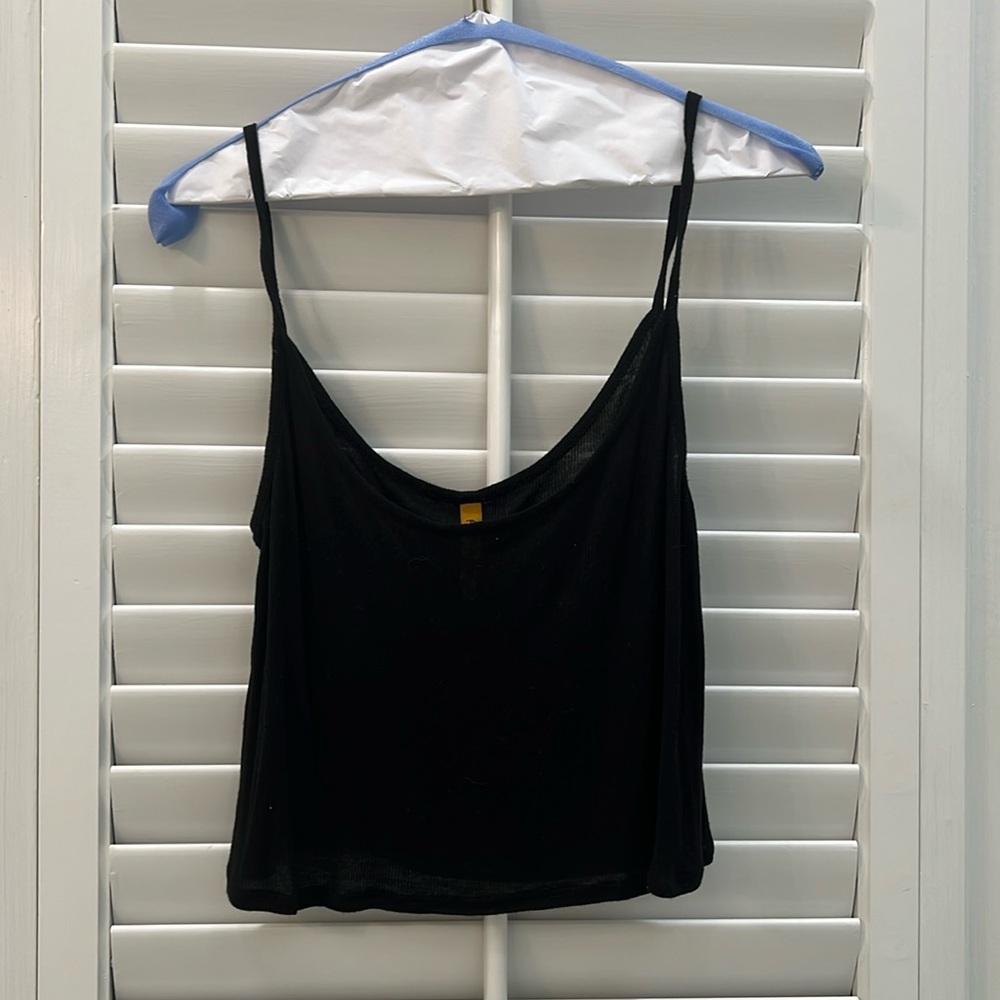 Rachel Pally Black Crop Top